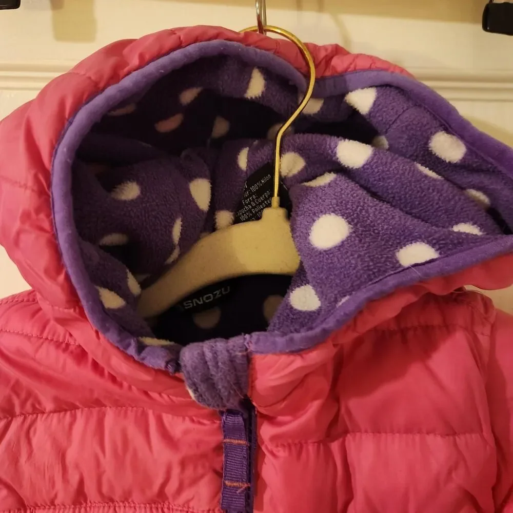 Snozu pink puffer